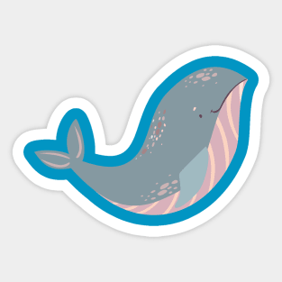 Blue whale! Sticker